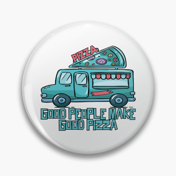 Item preview, Good People Make Good Pizza designed and sold by Dufawa.