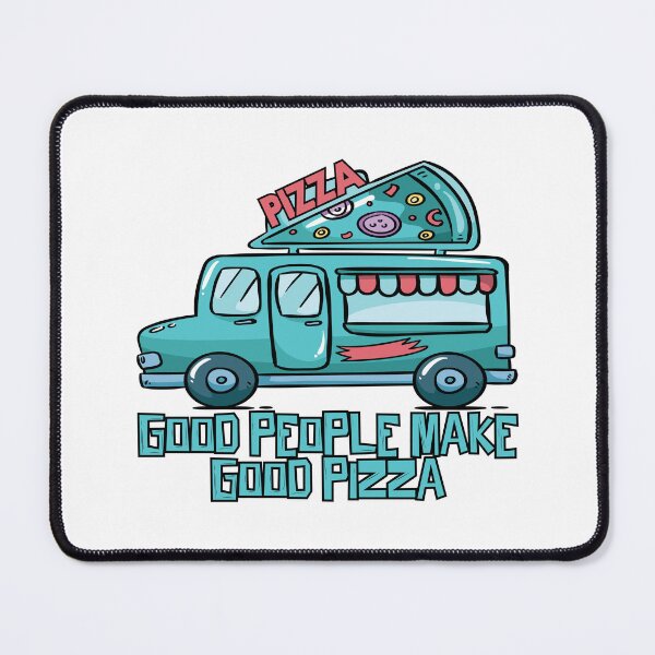 Item preview, Good People Make Good Pizza designed and sold by Dufawa.