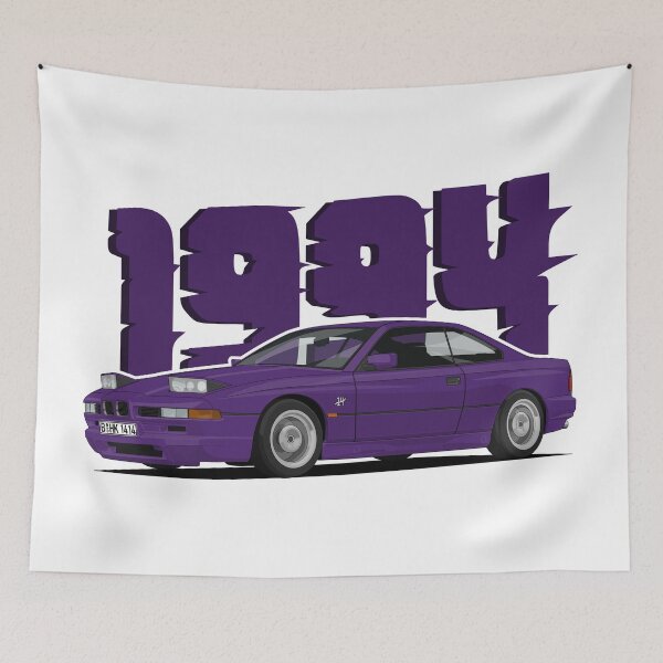 Item preview, 850CSi - The Queen of the Autobahn (Violet) designed and sold by Hako14.