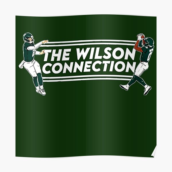 Trends International NFL New York Jets - Zach Wilson 21 Framed Wall Poster  Prints Barnwood Framed Version 14.725 x 22.375