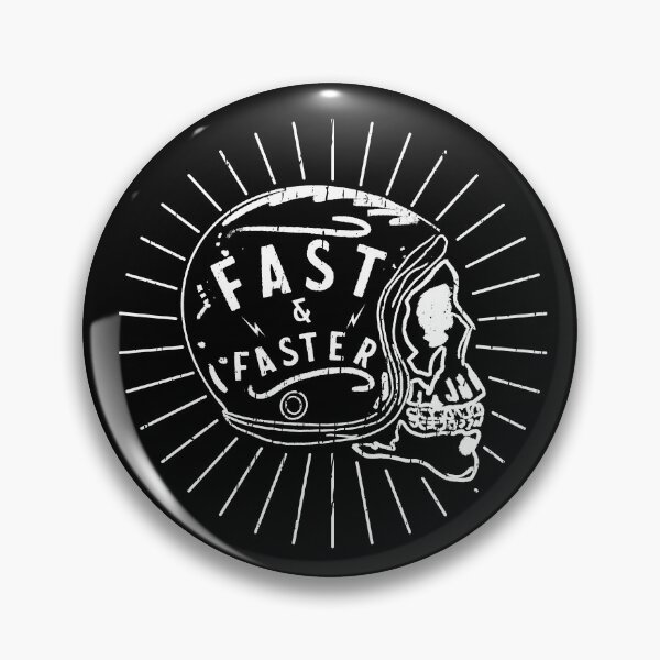 Item preview, Fast and Faster - Retro Vintage Helmet designed and sold by Chrome and Coils.