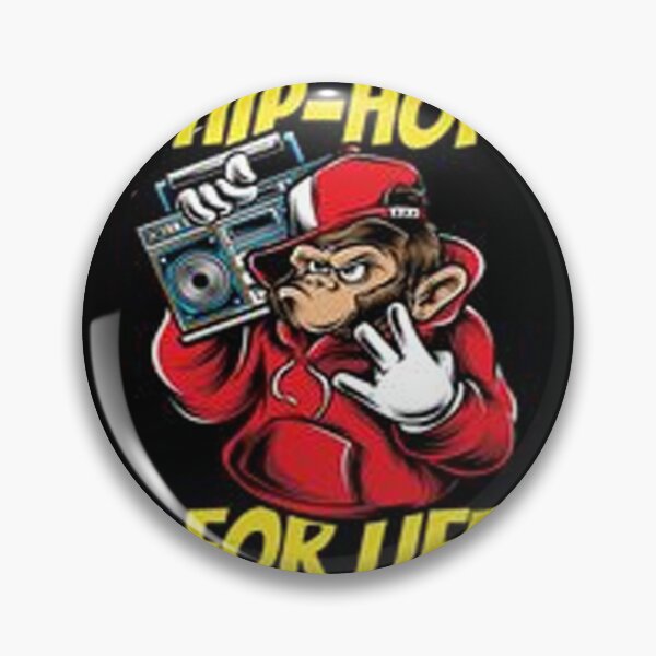 Item preview, Hip Hop For Life Monkey Classic designed and sold by simcicafsouc.