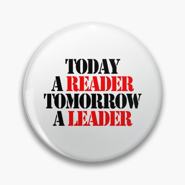 Item preview, Today a reader tomorrow a leader designed and sold by Nikmay Design.