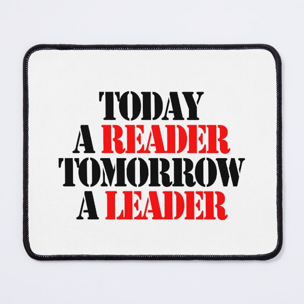 Item preview, Today a reader tomorrow a leader designed and sold by Nikmay Design.