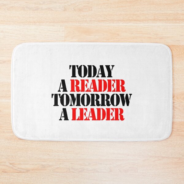 Item preview, Today a reader tomorrow a leader designed and sold by Nikmay Design.