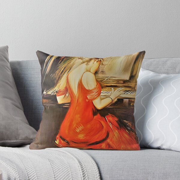 Item preview, La dama de rojo de Giovanni Boldini designed and sold by Mark Luckett.