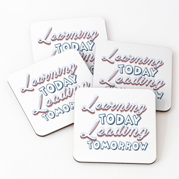 Item preview, Learning today leading tomorrow designed and sold by Nikmay Design.