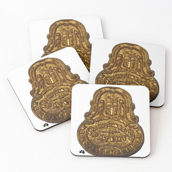 Item preview, Antique Cast Brass Safe Badge and escutcheon designed and sold by Andykinoz.