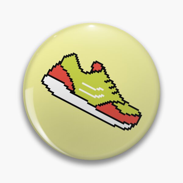 Item preview, pixel art shoes colorful funny  designed and sold by therkmr.