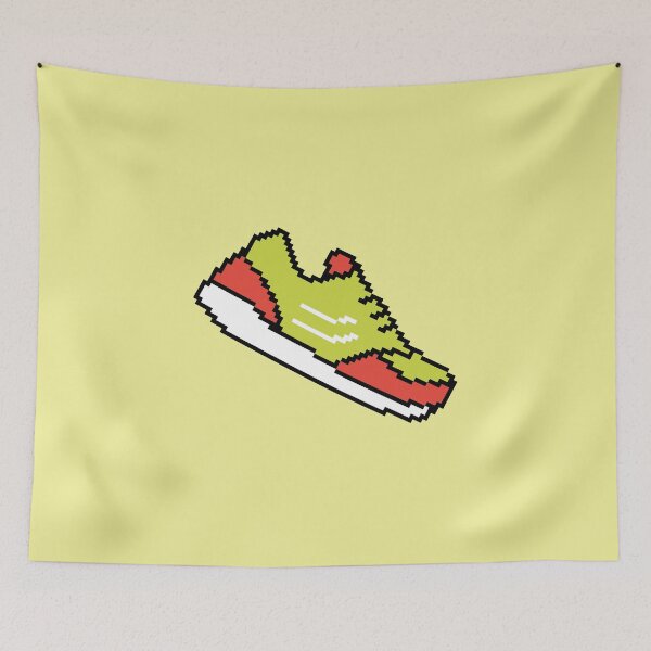 Item preview, pixel art shoes colorful funny  designed and sold by therkmr.