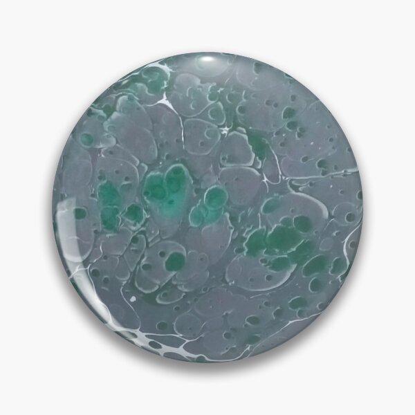 Item preview, classic marbling pattern with the color of gray and green designed and sold by marblingqueen.