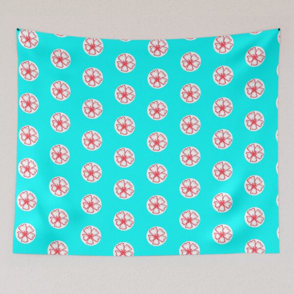 Item preview, flowers art pattern designed and sold by lausn.
