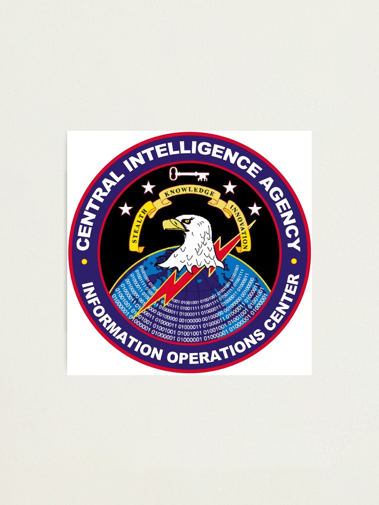 Central Intelligence Agency CIA Information OPS Center Patch Hook & Sew New A625