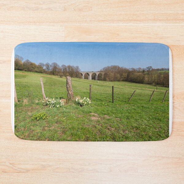 Item preview, Vennbahn viaduct in Aachen fire at summer time designed and sold by xP42.