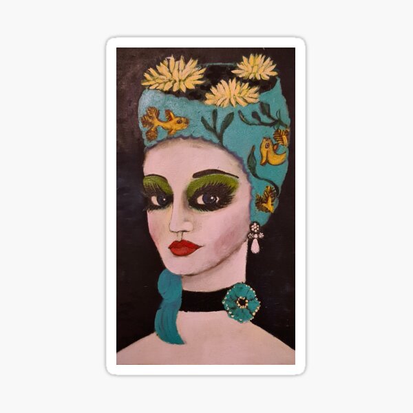 THE MERMAID GOES TO THE BALL Sticker