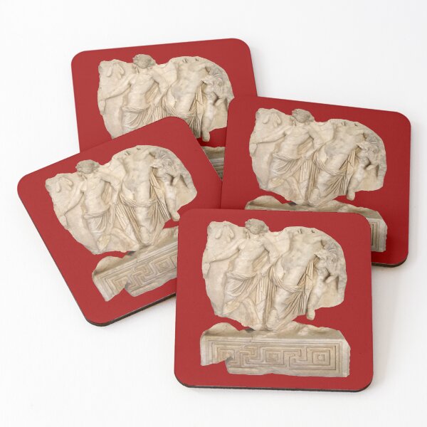 Item preview, Roman Sebasteion Relief Sculpture Of Dionysus Drunk Cut Out designed and sold by taiche.