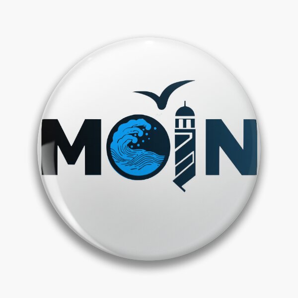 Item preview,  Moin lettering North German greeting designed and sold by Ascooepics.