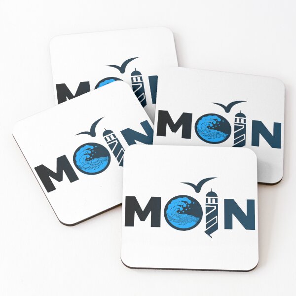 Item preview,  Moin lettering North German greeting designed and sold by Ascooepics.