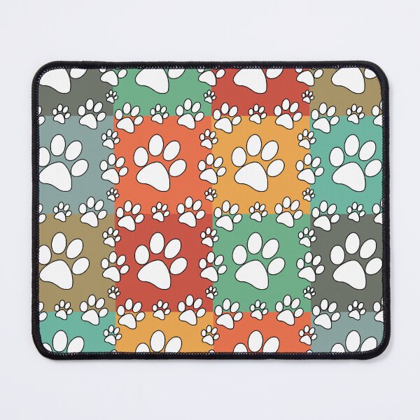 Item preview, Dog Cat Paw Prints Colorful Pattern designed and sold by MarkTees.