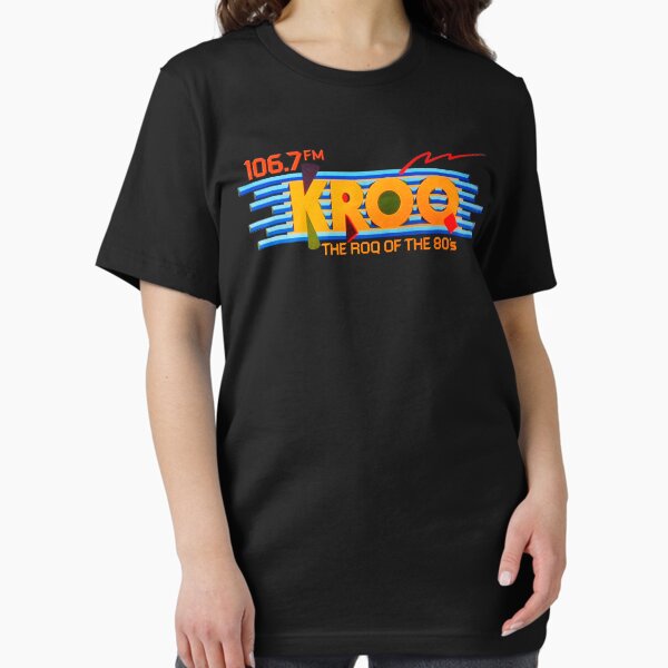 Item preview, KROQ 106.7 1980S Los Angeles New Wave Alternative Rock Radio Station  T-Shirt designed and sold by HerthaFiedler.