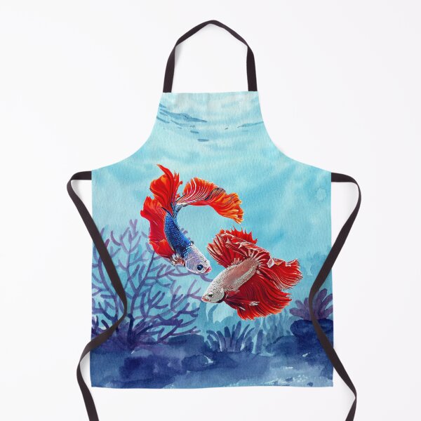 Item preview, Beautiful Dragon Scale Betta Fish - Super Delta Tail Monster Mask Blue Red Fuchsia Vivid Purple Betta Fish Breed - Bundle Pack designed and sold by Cawaiico.