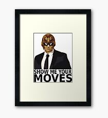 Captain Falcon in Formal Attire 2 Framed Print