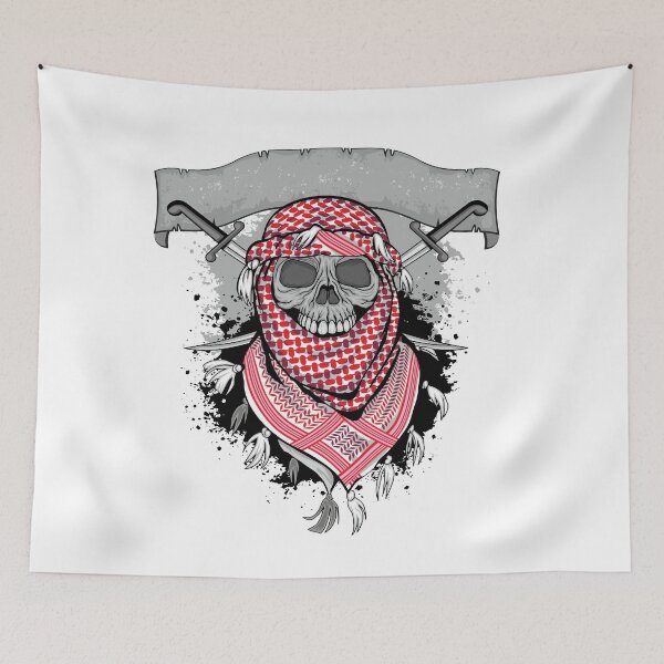 Item preview, arabic skull designed and sold by amid999.