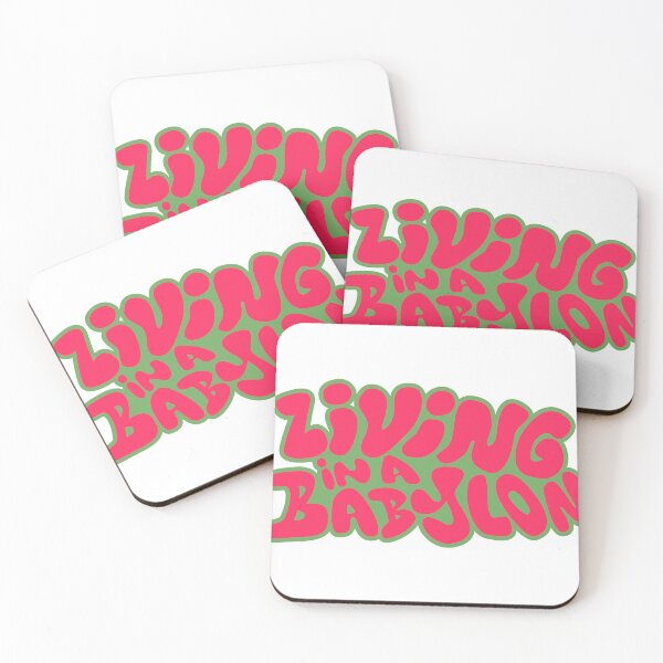 Item preview, Living in a Babylon - Dub reggae anthem, typography designed and sold by Boogosh.