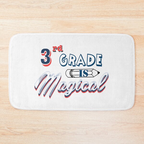Item preview, Third grade is magical designed and sold by Nikmay Design.