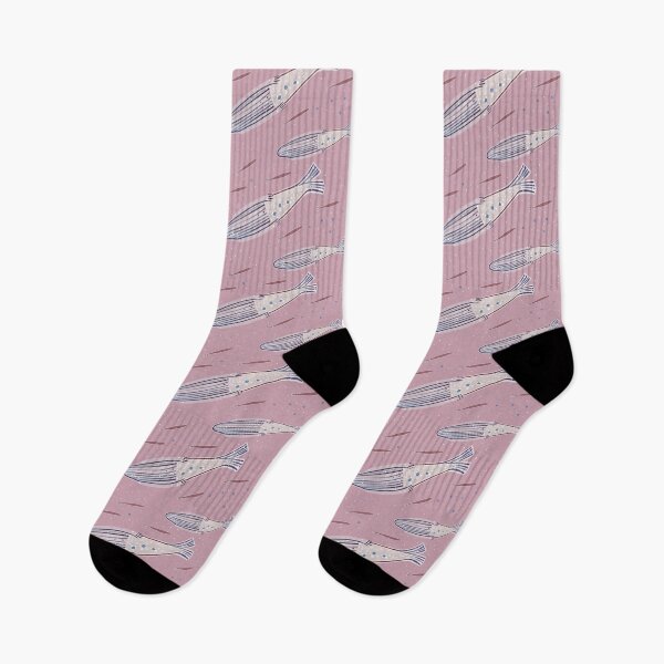 Item preview, Marine theme with fish and mermaids in pink colors designed and sold by Victoria Alferonok.