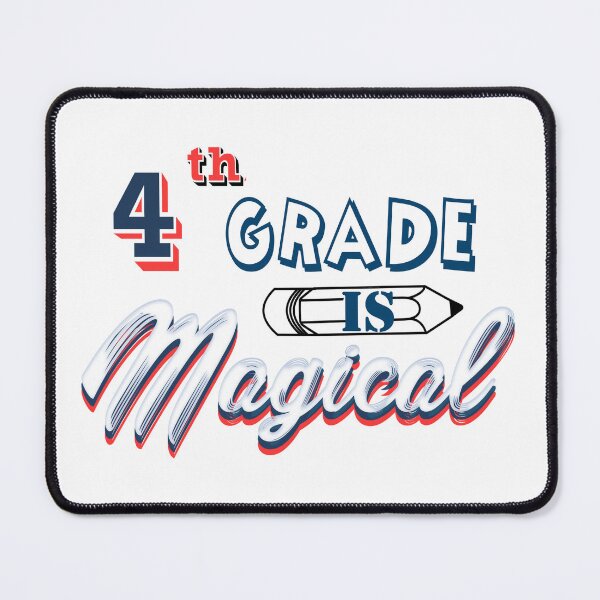 Item preview, Fourth grade is magical designed and sold by Nikmay Design.