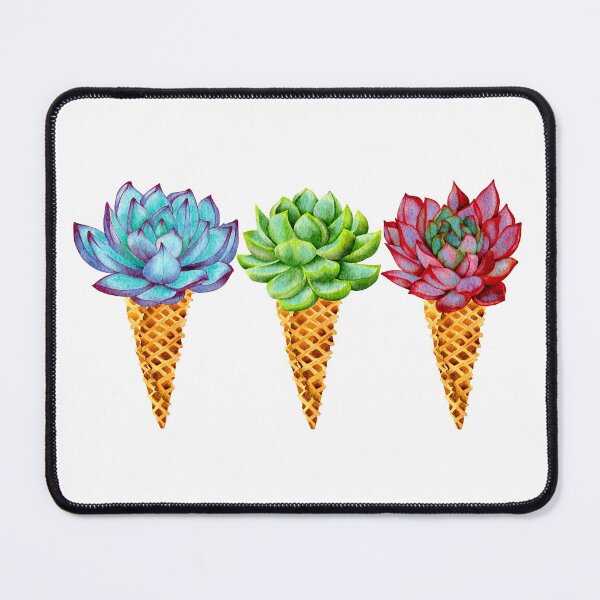 Item preview, Succulents in Waffle Cones designed and sold by ChelleCreate.
