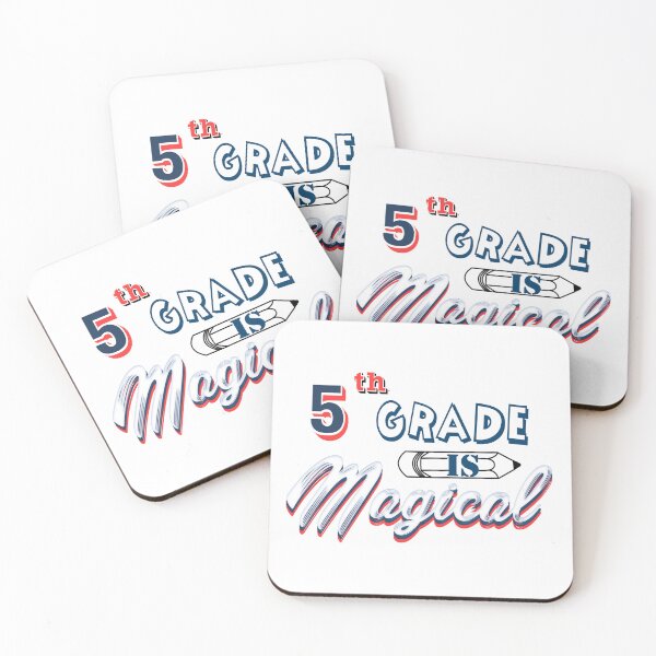 Item preview, Fifth grade is magical designed and sold by Nikmay Design.