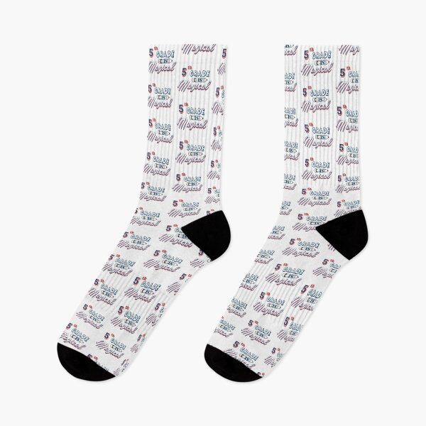 Item preview, Fifth grade is magical designed and sold by Nikmay Design.