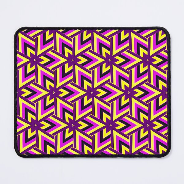 Item preview, Classic Purple and Yellow Triangular Seamless Pattern designed and sold by PatternFantasy.