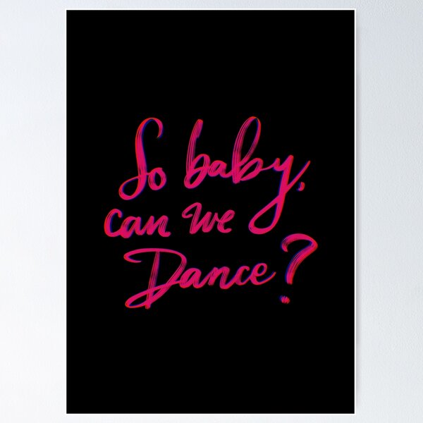 Can we dance? Poster
