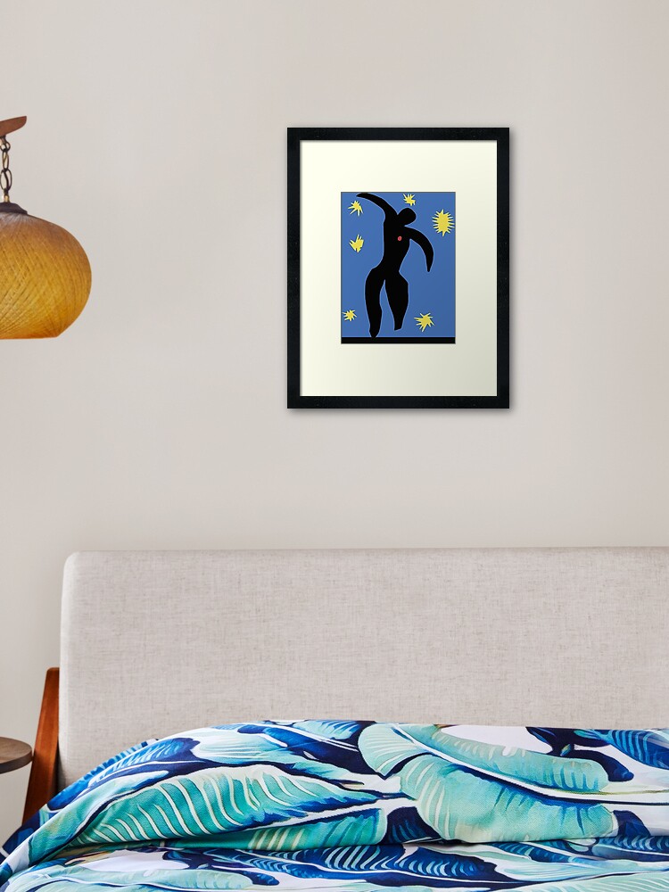 Henri Matisse, Icarus (Icare) From Jazz Collection, 1947 T-Shirt | Framed  Art Print