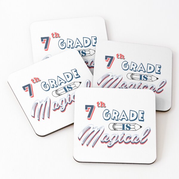 Item preview, Seventh grade is magical designed and sold by Nikmay Design.