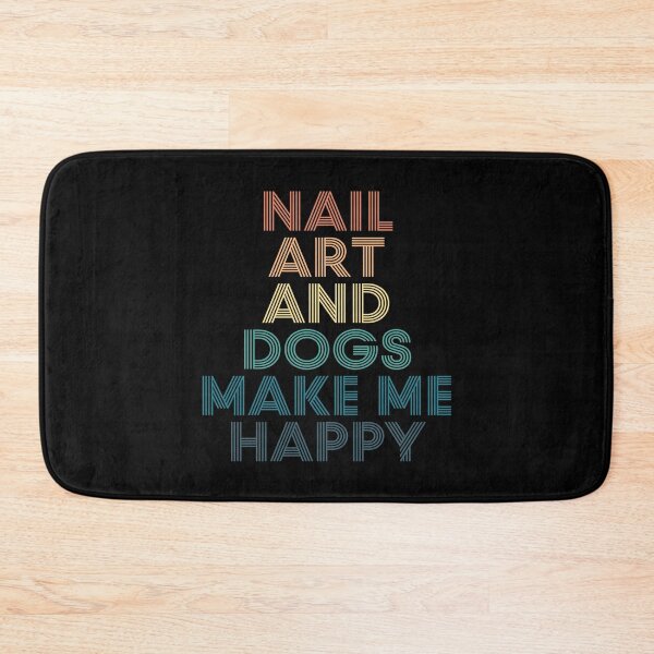 Item preview, Nail Art And Dogs Make Me Happy- Gift for Nail Art & Dogs Fans designed and sold by kindxinn.
