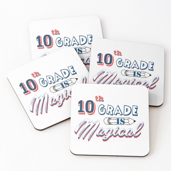 Item preview, Tenth grade is magical designed and sold by Nikmay Design.
