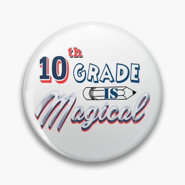 Item preview, Tenth grade is magical designed and sold by Nikmay Design.
