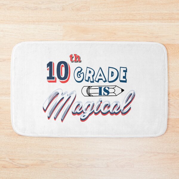 Item preview, Tenth grade is magical designed and sold by Nikmay Design.