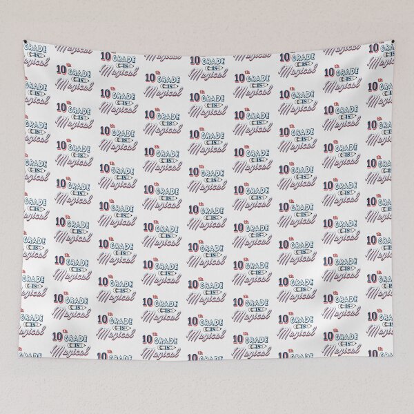 Item preview, Tenth grade is magical designed and sold by Nikmay Design.