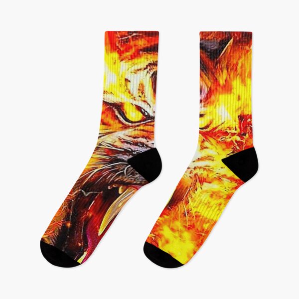Item preview, Fierce Fire Tiger designed and sold by MorningFive.