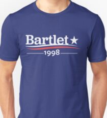 WEST WING President BARTLET 1998 White House Unisex T-Shirt
