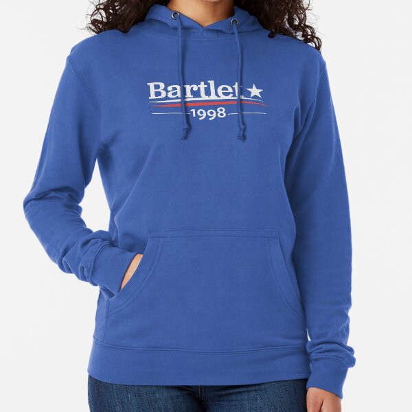 WEST WING President BARTLET 1998 White House Lightweight Hoodie