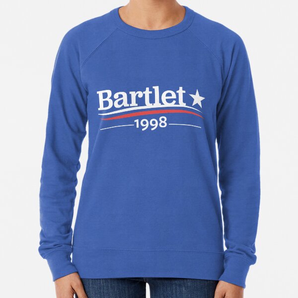 WEST WING President BARTLET 1998 White House Lightweight Sweatshirt