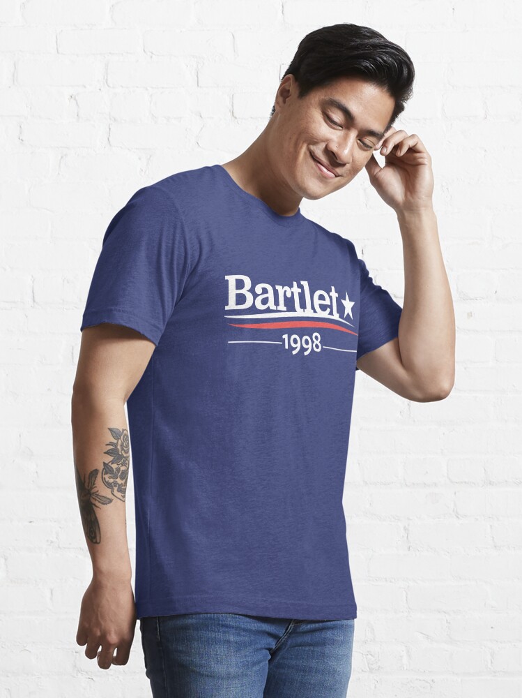 Thumbnail 3 of 7, Essential T-Shirt, WEST WING President BARTLET 1998 White House designed and sold by yellowdogtees.