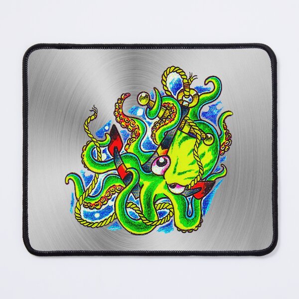 Item preview, fwc 0490 tatooo octopus designed and sold by fred chiea.
