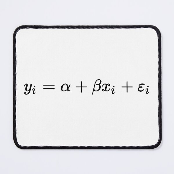 Item preview, Linear regression designed and sold by NoetherSym.